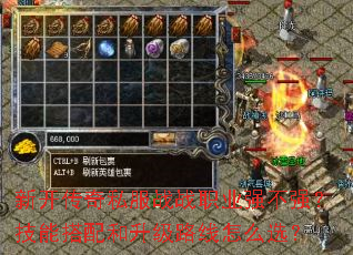 新开传奇私服战战职业强不强?技能搭配和升级路线怎么选? 新开传奇私服战战职业强不强?技能搭配和升级路线怎么选?