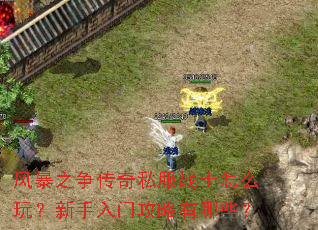 风暴之争传奇私服战士怎么玩?新手入门攻略有哪些? 风暴之争传奇私服战士怎么玩?新手入门攻略有哪些?