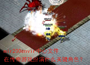 mir200envir中心文件在传奇游戏扮演什么关键角色? mir200envir中心文件在传奇游戏扮演什么关键角色?