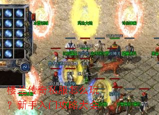 楼兰传奇私服怎么玩?新手入门攻略大全 楼兰传奇私服怎么玩?新手入门攻略大全