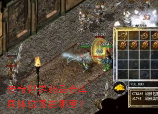 传奇世界药品仓库具体位置在哪里? 传奇世界药品仓库具体位置在哪里?