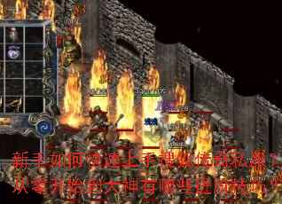 新手如何快速上手搜狐传奇私服?从零开始到大神有哪些进阶技巧? 新手如何快速上手搜狐传奇私服?从零开始到大神有哪些进阶技巧?