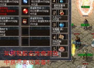 ��������ڴ�����Ϸ�л�ø߼�װ����