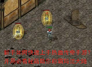 新手如何快速上手热血传奇手游?开局必看秘籍助你称霸玛法大陆 新手如何快速上手热血传奇手游?开局必看秘籍助你称霸玛法大陆