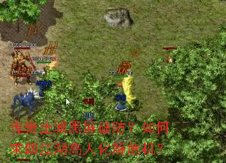 传奇土城黑屏破防?如何求助江湖高人化解危机? 传奇土城黑屏破防?如何求助江湖高人化解危机?