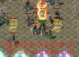 热血传奇私服特殊装备如何获取?属性加成与实战效果全面解析 热血传奇私服特殊装备如何获取?属性加成与实战效果全面解析