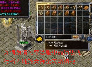 如何解锁传奇私服中的顶级飞行器?翱翔天际全攻略揭秘 如何解锁传奇私服中的顶级飞行器?翱翔天际全攻略揭秘