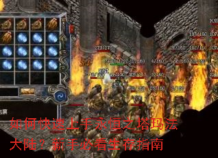 如何快速上手永恒之塔玛法大陆?新手必看生存指南 如何快速上手永恒之塔玛法大陆?新手必看生存指南