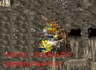 传奇高玩:职业配合是冲击巅峰的必备条件吗? 传奇高玩:职业配合是冲击巅峰的必备条件吗?