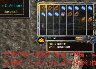 树妖在哪里刷新?魔龙、封魔、壶中天、潘夜神殿、幻境六和幻境十的详细位置攻略 树妖在哪里刷新?魔龙、封魔、壶中天、潘夜神殿、幻境六和幻境十的详细位置攻略