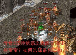 传奇3法师诱惑之光能召唤哪些宝宝?如何选择最佳宠物? 传奇3法师诱惑之光能召唤哪些宝宝?如何选择最佳宠物?