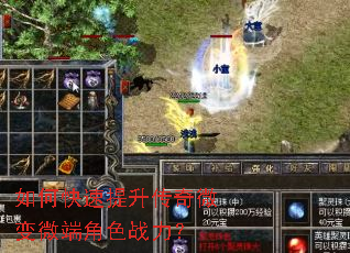 如何快速提升传奇微变微端角色战力? 如何快速提升传奇微变微端角色战力?