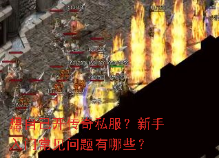 想自己开传奇私服?新手入门常见问题有哪些? 想自己开传奇私服?新手入门常见问题有哪些?