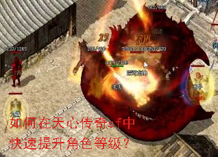 如何在天心传奇sf中快速提升角色等级? 如何在天心传奇sf中快速提升角色等级?