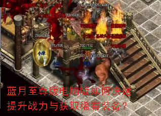 蓝月至尊版电脑版如何快速提升战力与获取稀有装备? 蓝月至尊版电脑版如何快速提升战力与获取稀有装备?