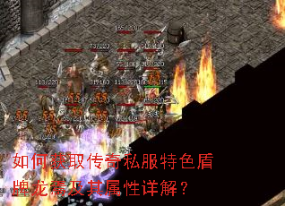 如何获取传奇私服特色盾牌龙焉及其属性详解? 如何获取传奇私服特色盾牌龙焉及其属性详解?