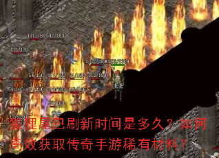 狐狸尾巴刷新时间是多久?如何高效获取传奇手游稀有材料? 狐狸尾巴刷新时间是多久?如何高效获取传奇手游稀有材料?