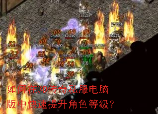 如何在3D传奇私服电脑版中快速提升角色等级? 如何在3D传奇私服电脑版中快速提升角色等级?