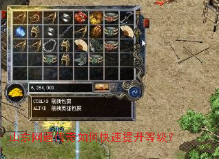 山东网通传奇如何快速提升等级? 山东网通传奇如何快速提升等级?