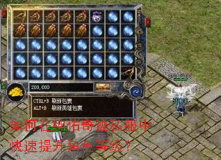如何在神佑奇迹私服中快速提升角色等级? 如何在神佑奇迹私服中快速提升角色等级?