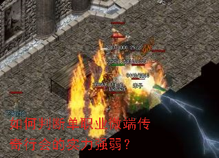 如何判断单职业微端传奇行会的实力强弱? 如何判断单职业微端传奇行会的实力强弱?