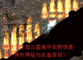 巫妖王之怒公益服中如何快速提升角色等级与装备获取? 巫妖王之怒公益服中如何快速提升角色等级与装备获取?