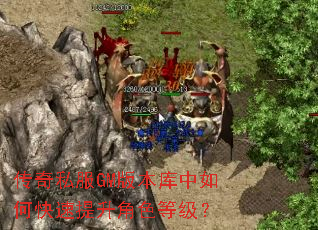 传奇私服GM版本库中如何快速提升角色等级? 传奇私服GM版本库中如何快速提升角色等级?