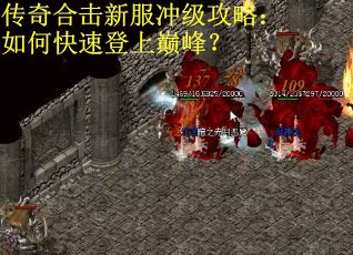 传奇合击新服冲级攻略：如何快速登上巅峰？