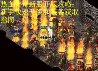 热血传奇新服开服攻略：新手快速升级和装备获取指南