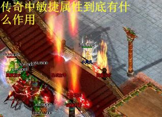 传奇中敏捷属性到底有什么作用