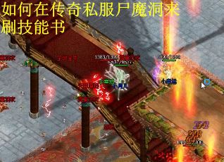 如何在传奇私服尸魔洞来刷技能书