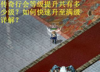 传奇行会等级提升共有多少级？如何快速升至满级详解？