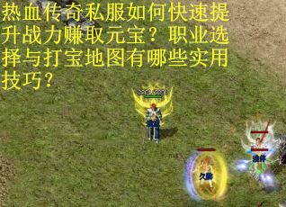 热血传奇私服如何快速提升战力赚取元宝？职业选择与打宝地图有哪些实用技巧？