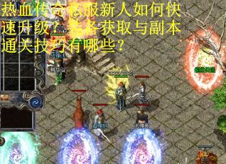 热血传奇私服新人如何快速升级？装备获取与副本通关技巧有哪些？