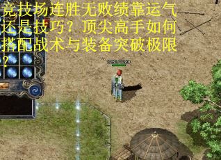 竞技场连胜无败绩靠运气还是技巧？顶尖高手如何搭配战术与装备突破极限？