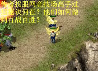 传奇找服网竞技场高手过招秘诀何在？他们如何做到百战百胜？