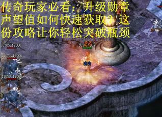 传奇玩家必看：升级勋章声望值如何快速获取？这份攻略让你轻松突破瓶颈