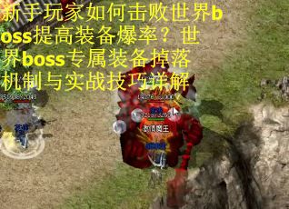 新手玩家如何击败世界boss提高装备爆率？世界boss专属装备掉落机制与实战技巧详解