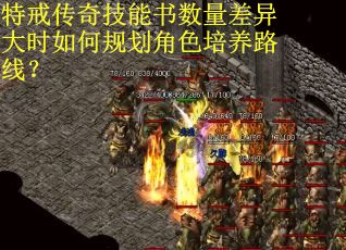 特戒传奇技能书数量差异大时如何规划角色培养路线？